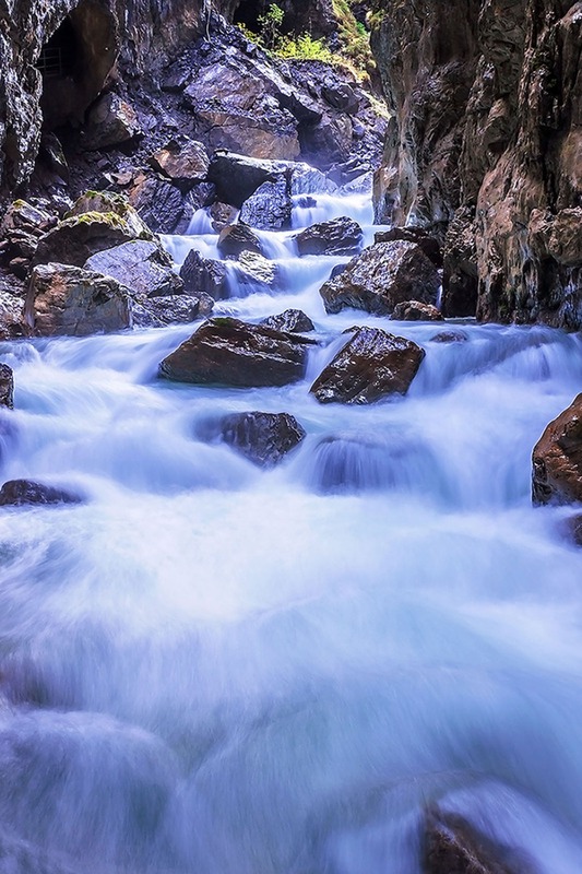 Водопад Partnachklamm