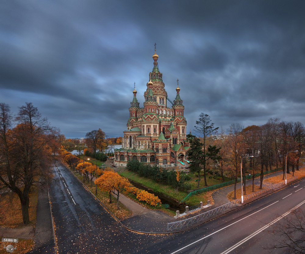 Собор Петра и Павла. Петергоф