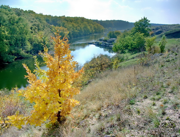 Осень на реке Каменка