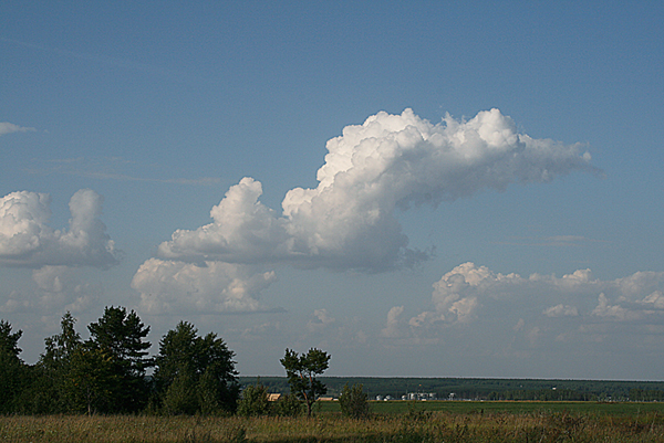 люди в облаках