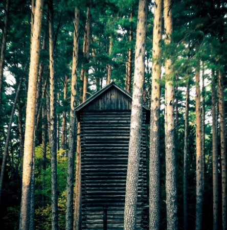 Многоэтажная избушка на курьих ножках )))