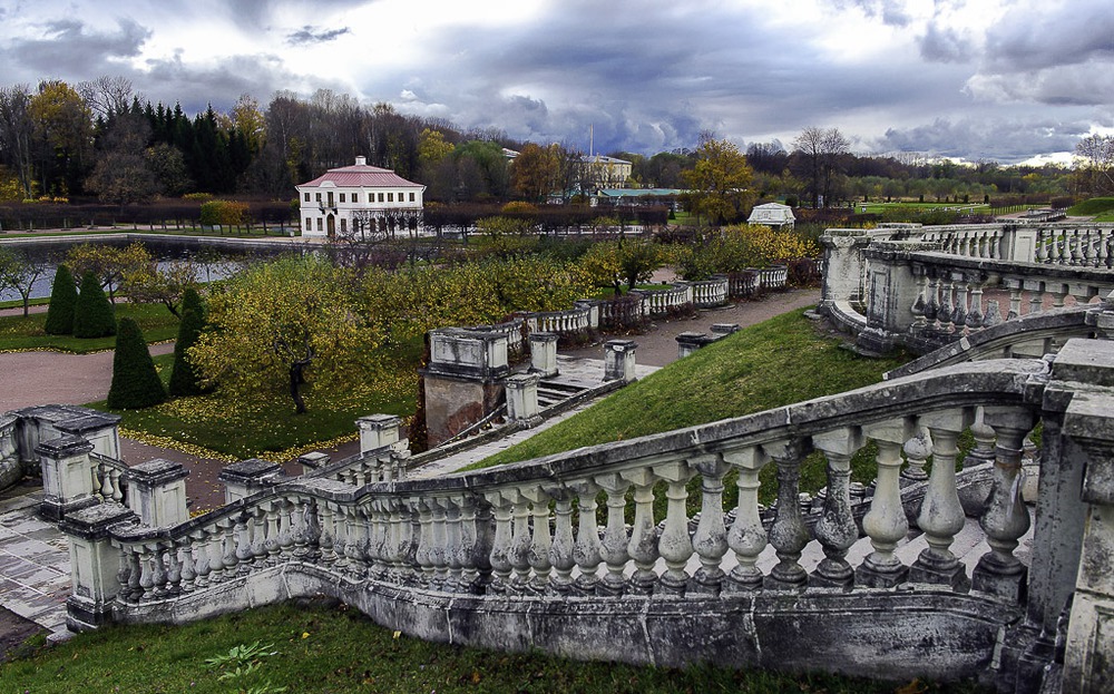 Осенью в парке..