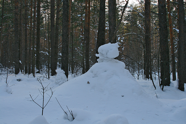 снежные скульптуры