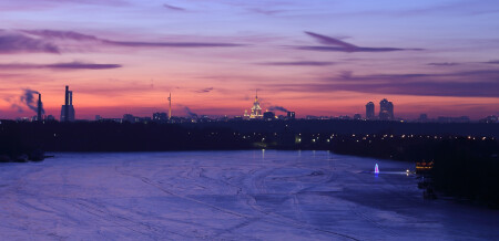 Москва просыпается