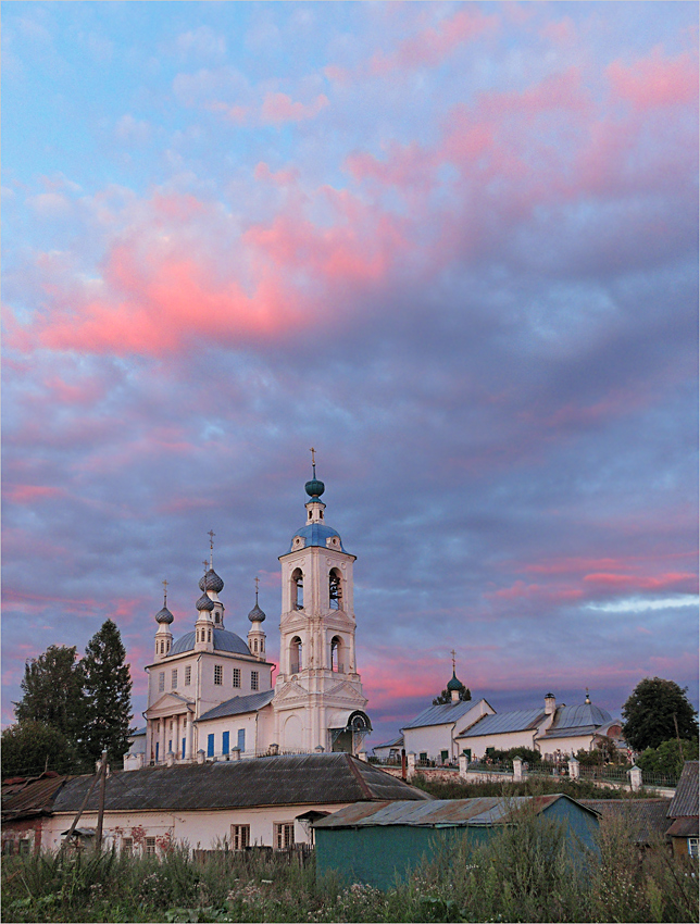 Акварель рассвета