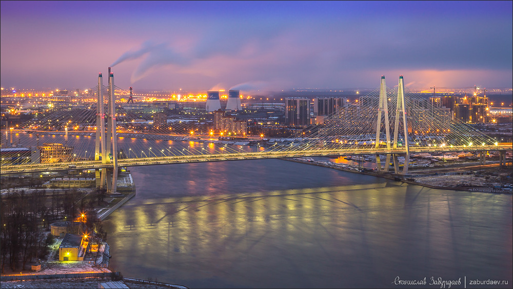 Вантовый мост в Питере