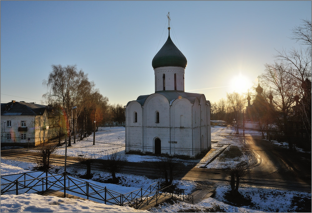 Зимнее утро в Переславле