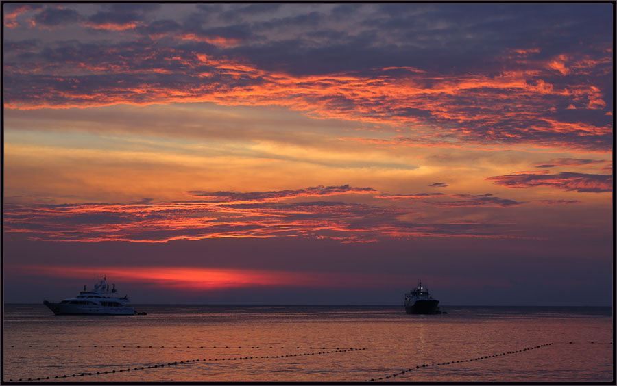 Закат на Андаманском море