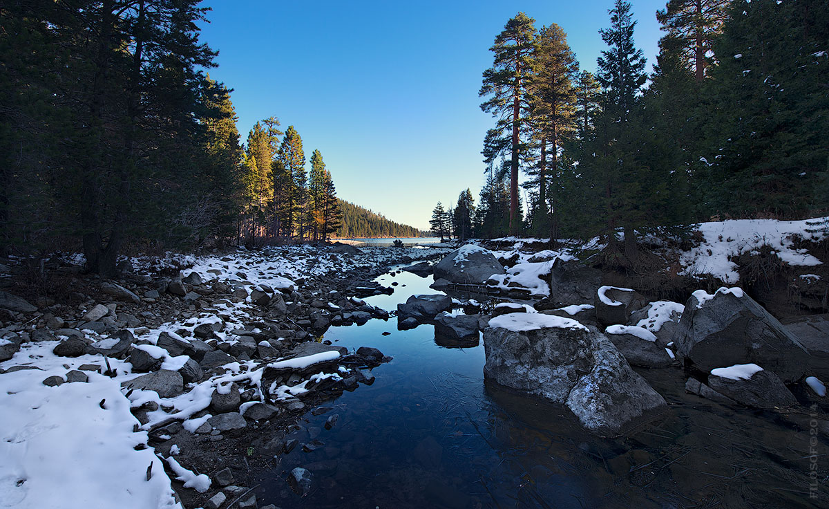 California. Lake Tahoe. Emerald Bay.