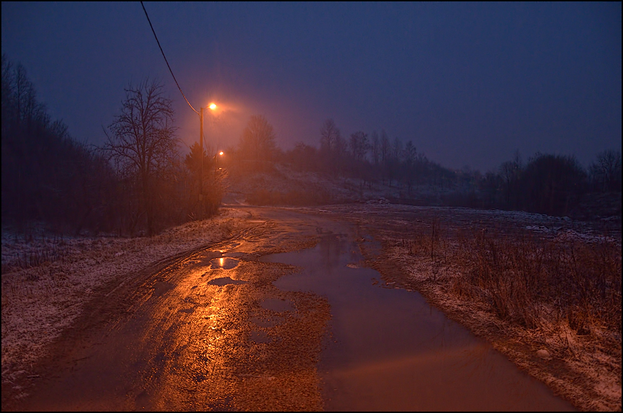 Пригородный пейзаж