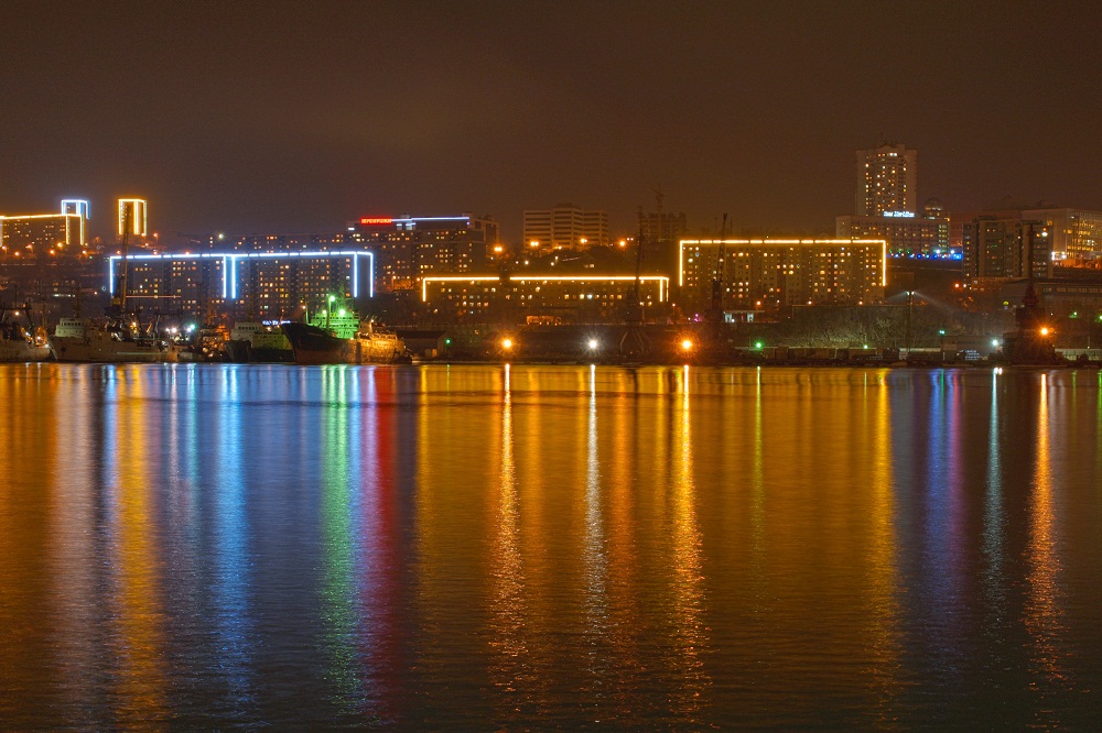 Ночной Владивосток