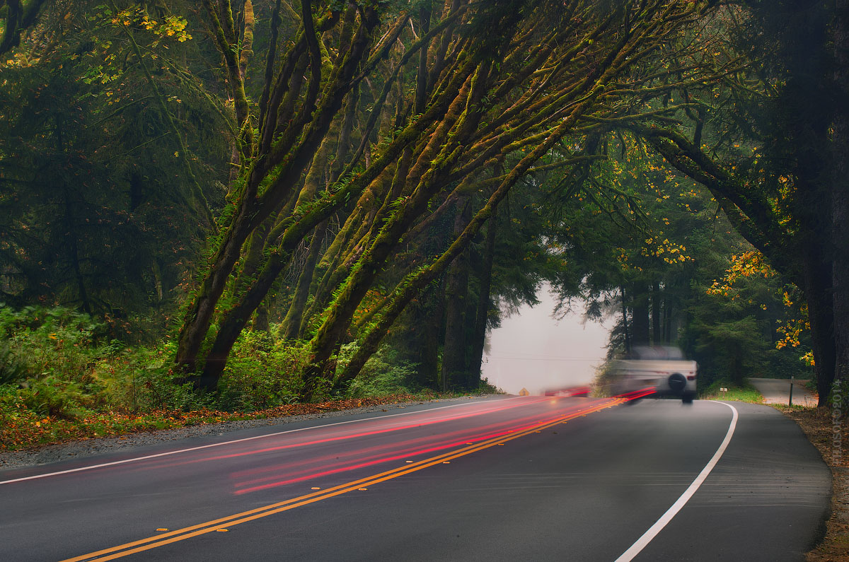 Evening highway ...