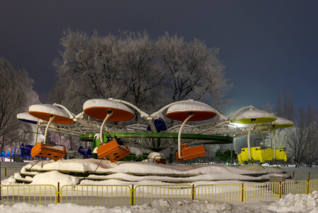 В зимнем парке