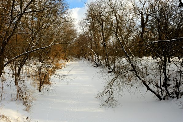 Зимняя речка