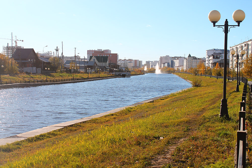 Осень в Якутске