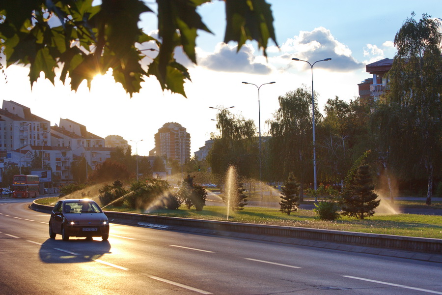 Утренний проспект