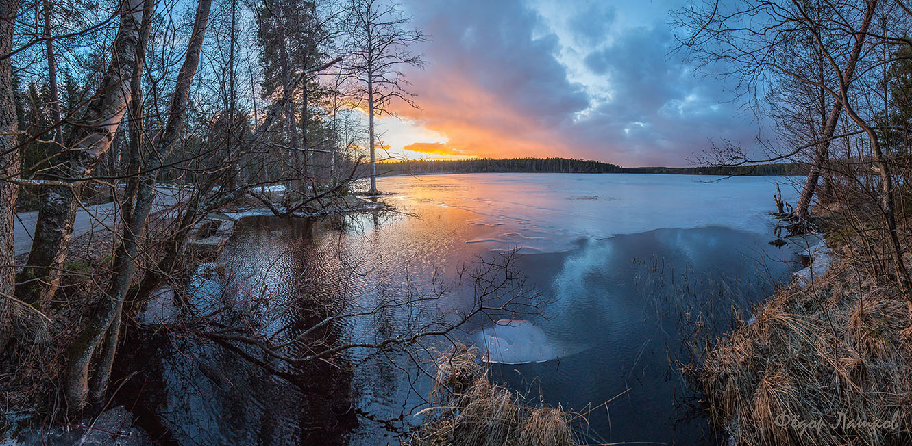 Весенний закат