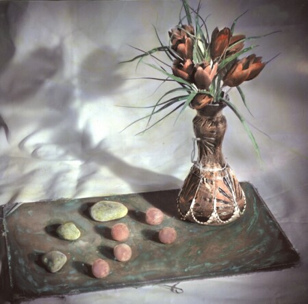 цвето от камня