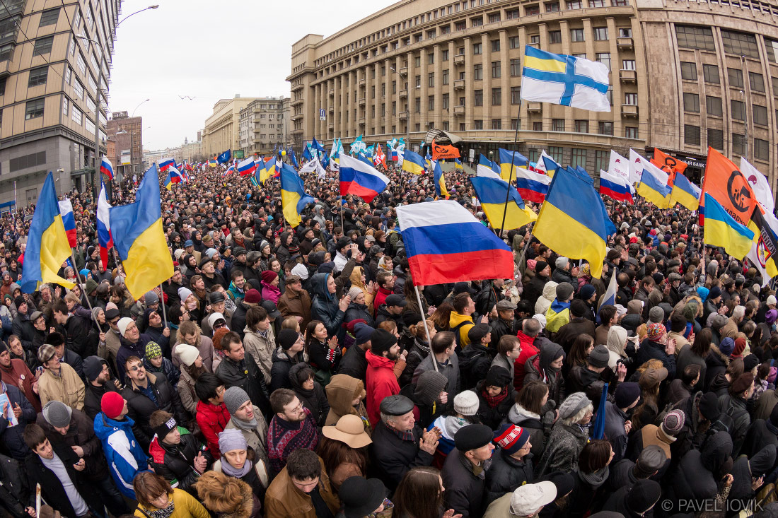 Марш Мира 15 марта 2014 г (Митинг на Сахарова)