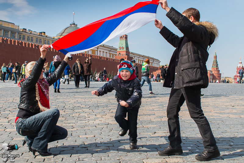 Весна на Красной площади