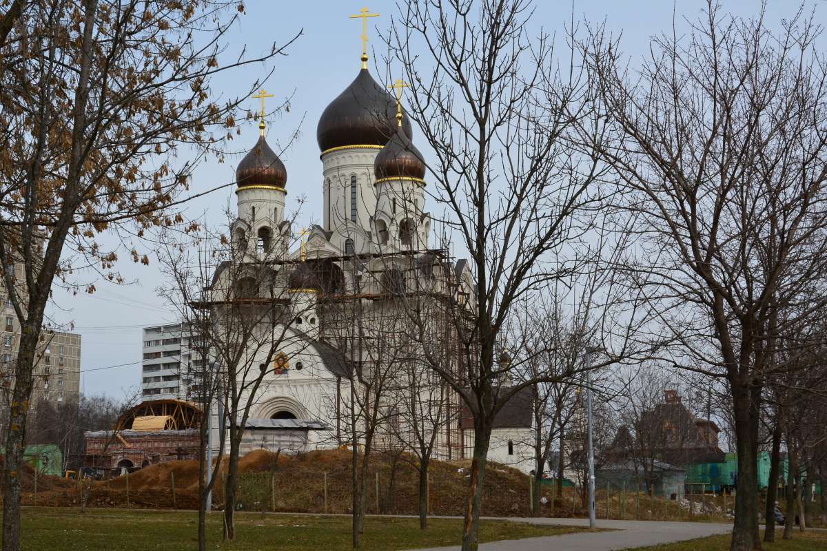 храм святителя Алексия, что в Медведкове. Москва