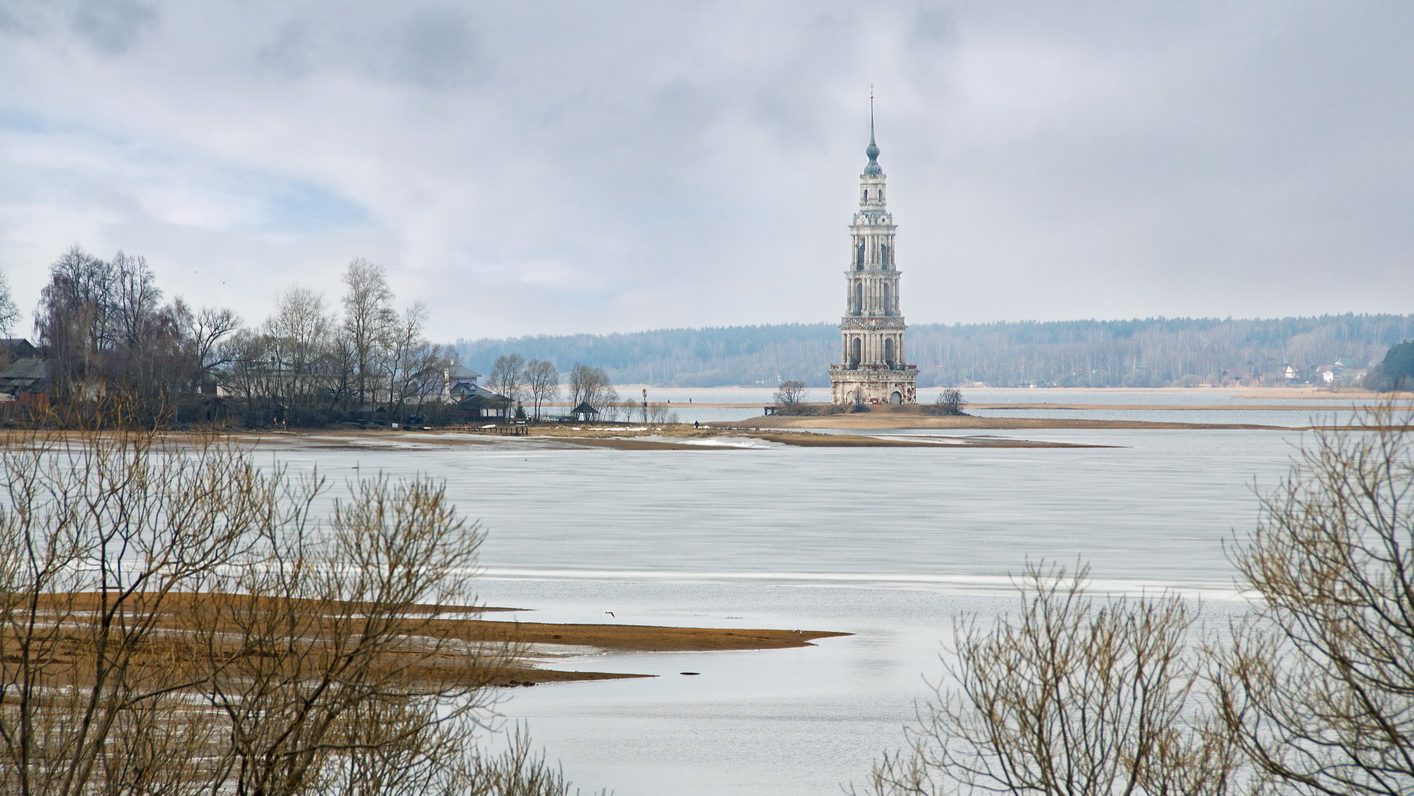 Апрель в Калязине