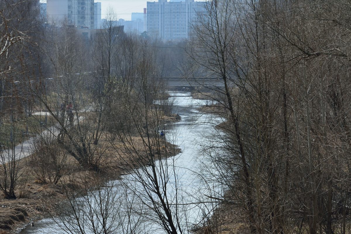 городской пейзаж (Яуза)