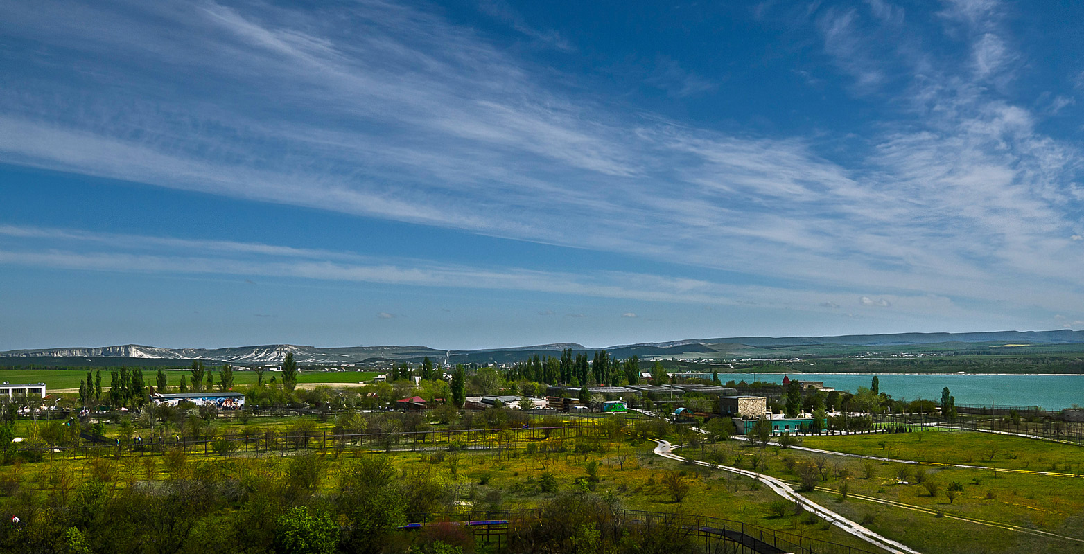 Панорама Сафари-парка. Крым.