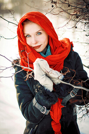 русская красавица