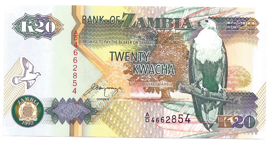 TWENTY KWACHA (Zambia)