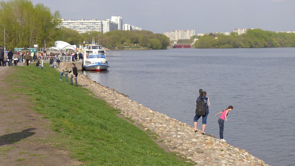 Причал в Коломенском