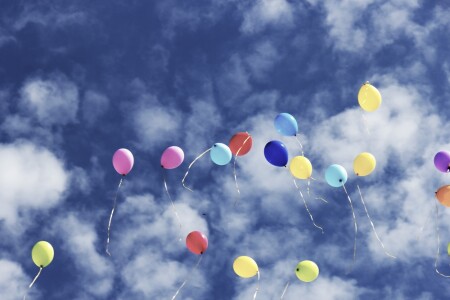Шарики в небе