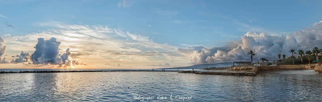 St. George Beach Sunset.