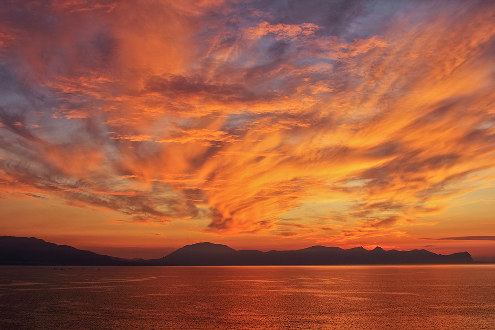 sicilian sunset