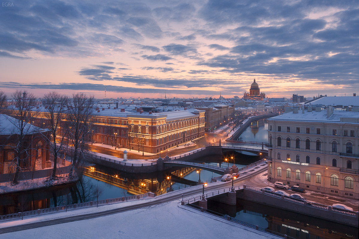 Петербург : весна с крыш