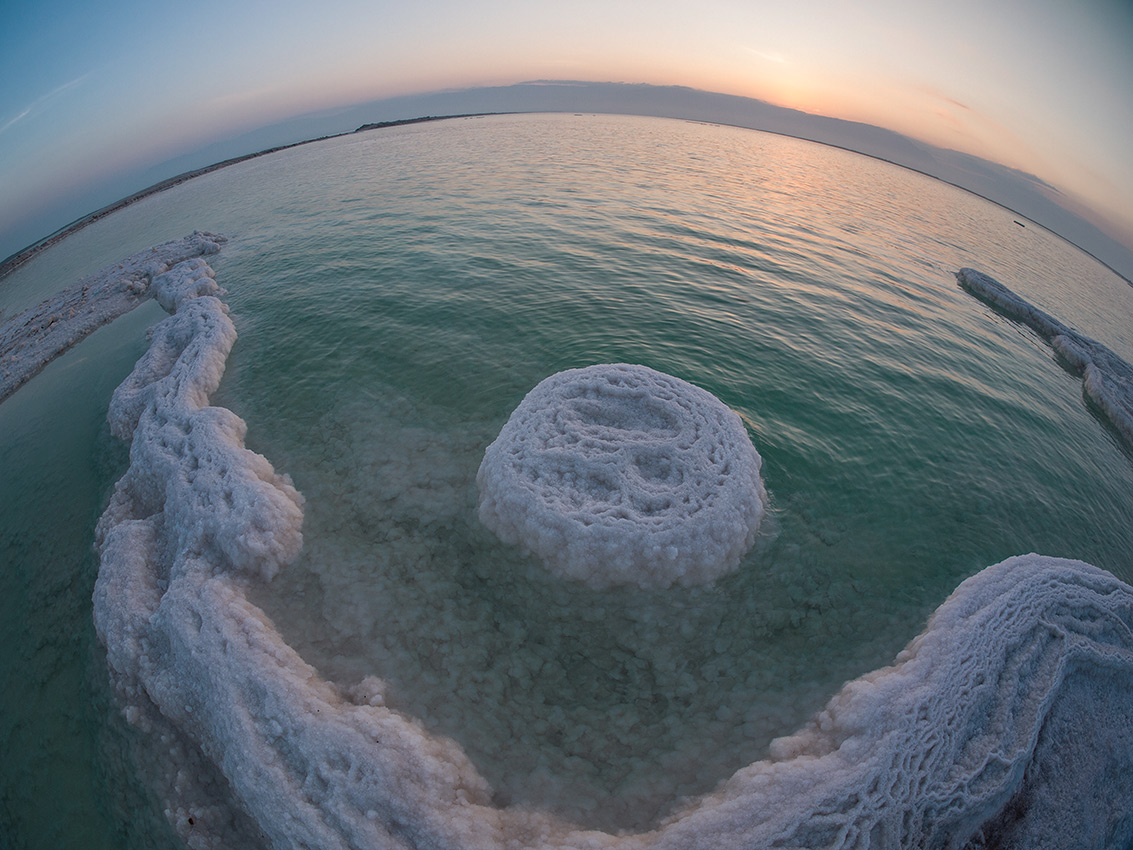 The Dead Sea, sunrise