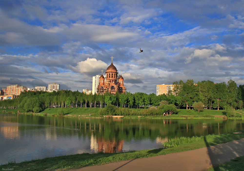 Новый храм в солнцево.