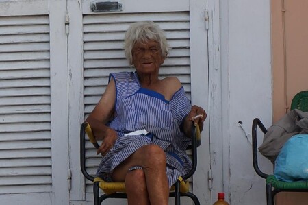 На пенсии...