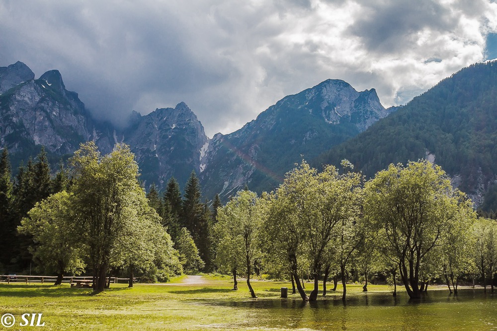 Laghi di Fusine. Озера Фузине.