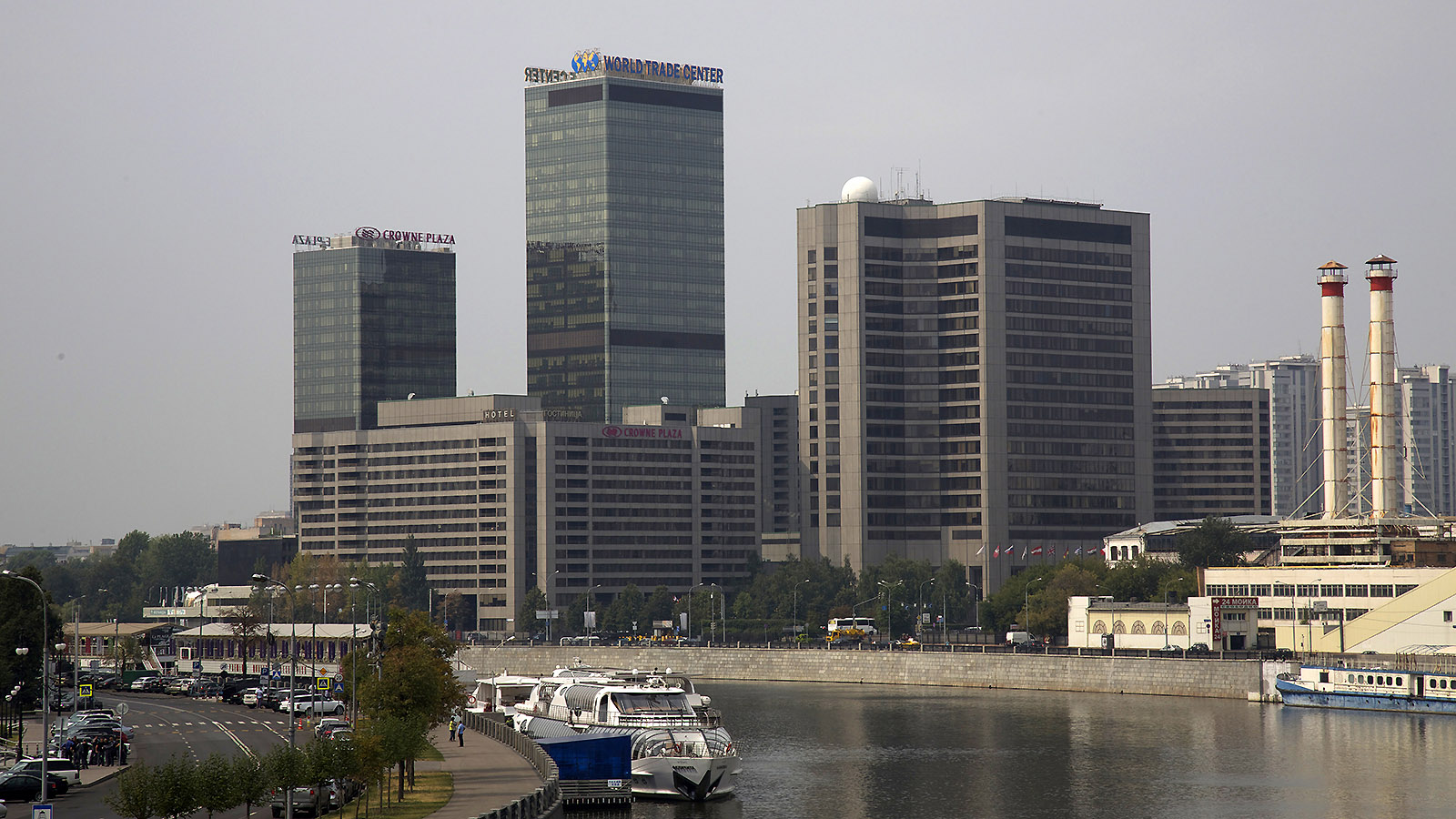 Москва, вид на Центр Международной Торговли