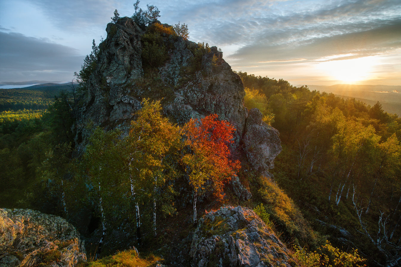 Утро на Синих скалах