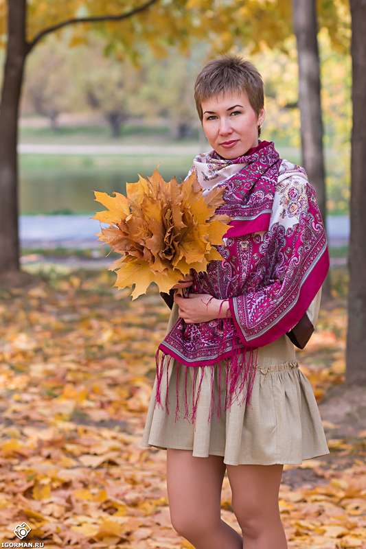 Осенью каждая женщина немного колдунья