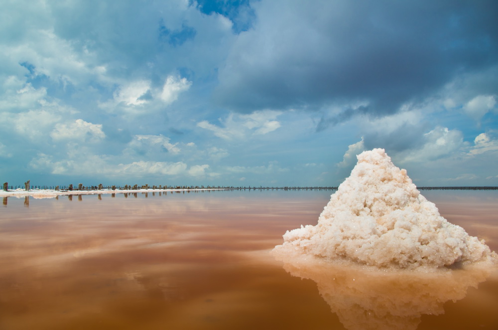 небо, вода, соль