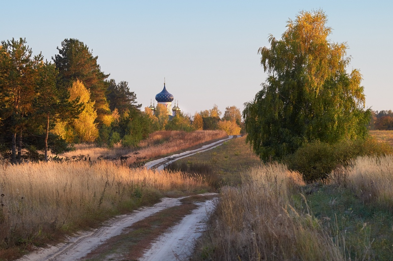 Сентябрьский вечер в Лузгарино