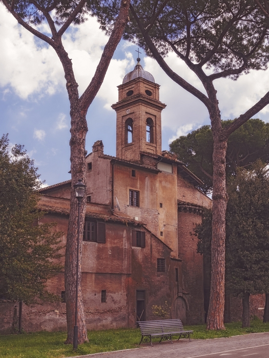 chiesa dei santi nereo e achilleo, rome, italy