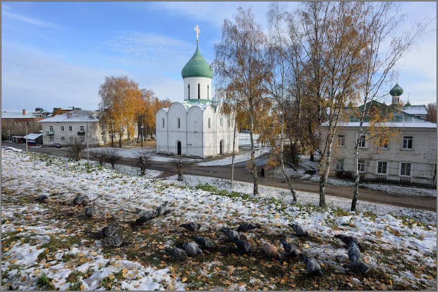 Первый снег в Переславле