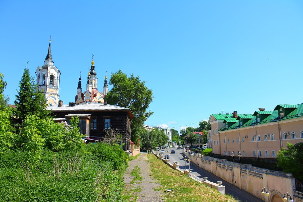 Воскресенская церковь. Город Томск.