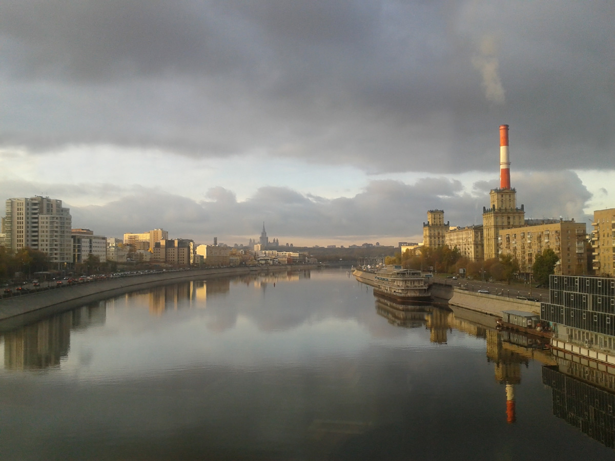 Москва-река 14.10.2014