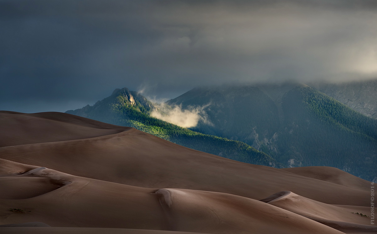 NP &quot;white dunes&quot;. Colorado. USA