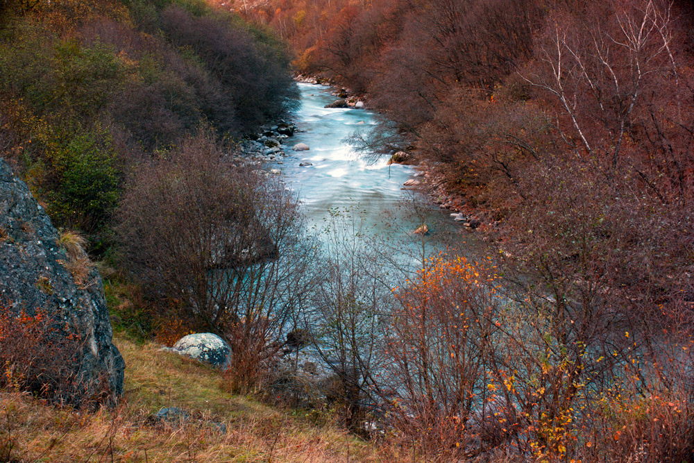 Река уносит осень